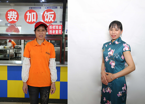 食堂大妈x